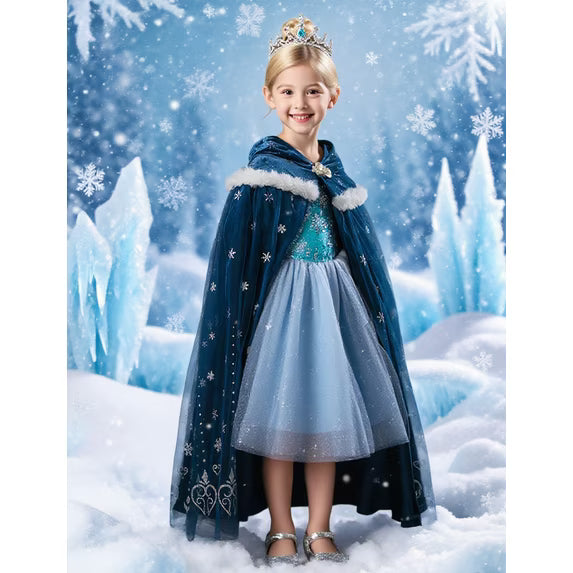 Daisy Hooded Cape
