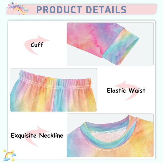 Rainbow Pajama Set